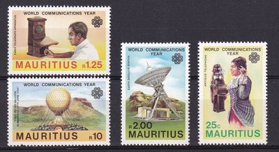 Mauritius 1983 World Communications Year. MNH(**) Mauritius 1983 World Communications Year. MNH(**)