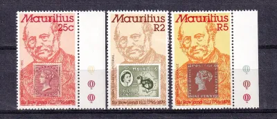 Mauritius 1979 The 100th Anniversary of the Death of Sir Rowland Hill, 1795-1879. MLH(*) Mauritius 1979 The 100th Anniversary of the Death of Sir Rowland Hill, 1795-1879. MLH(*)