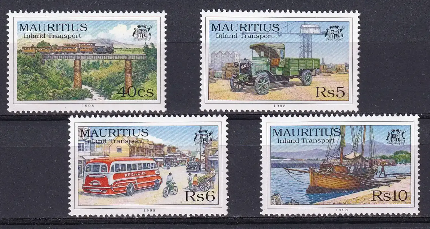 Mauritius 1998 Transportation. MNH(**)