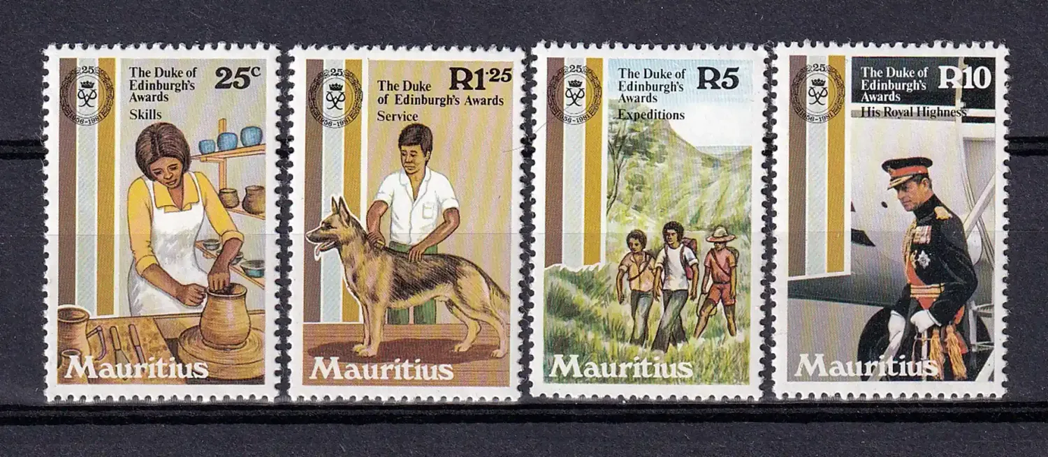 Mauritius 1981: The 25th Anniversary of the Duke of Edinburgh's Award Scheme. MNH(**)
