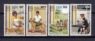 Mauritius 1981: The 25th Anniversary of the Duke of Edinburgh's Award Scheme. MNH(**) Mauritius 1981: The 25th Anniversary of the Duke of Edinburgh's Award Scheme. MNH(**)