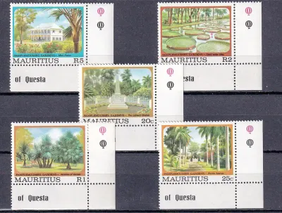 Mauritius 1980 Botanical Gardens. MNH(**) Mauritius 1980 Botanical Gardens. MNH(**)