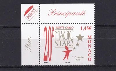 Monaco 2005 The 20th International Festival - Magic Stars-MNH(**)