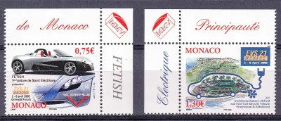 Monaco 2005 Annual Electric Vehicle/Car Symposium, Monte Carlo-MNH(**)