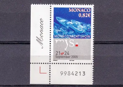 Monaco 2005 Monaco Yacht Show-MNH(**)