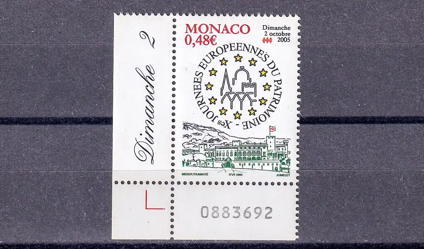 Monaco 2005 European Day of the Cultural Heritage-MNH(**)