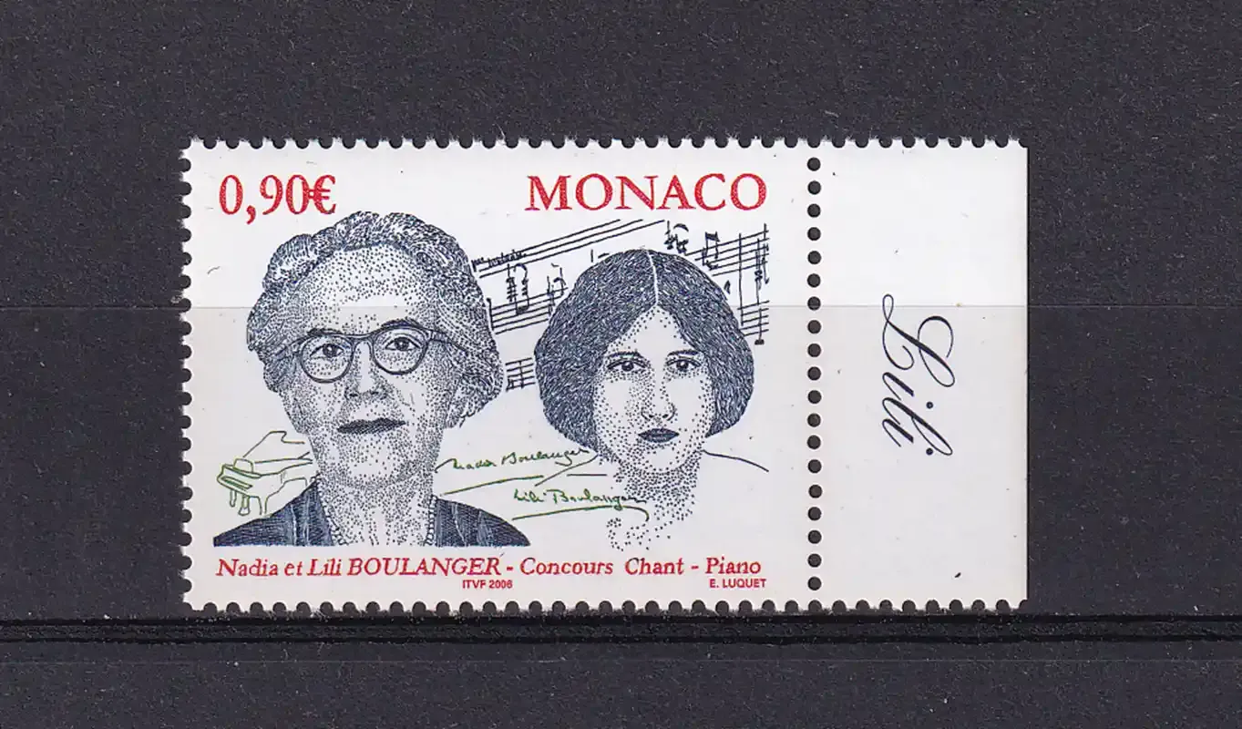 Monaco 2005 The 25th Anniv of the Lili and Nadia Boulanger Chant Piano Contest-MNH(**)