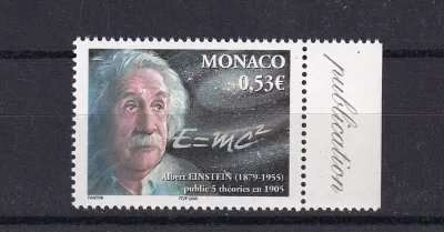 Monaco 2005 The 50th Anniv of the Death of Albert Einstein, 1879-1955-MNH(**)