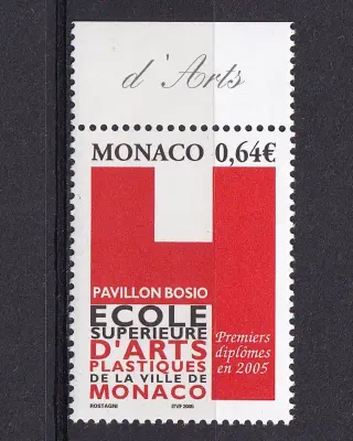 Monaco 2005 The Recognition of the School for Plastic Arts, Monaco-MNH(**)