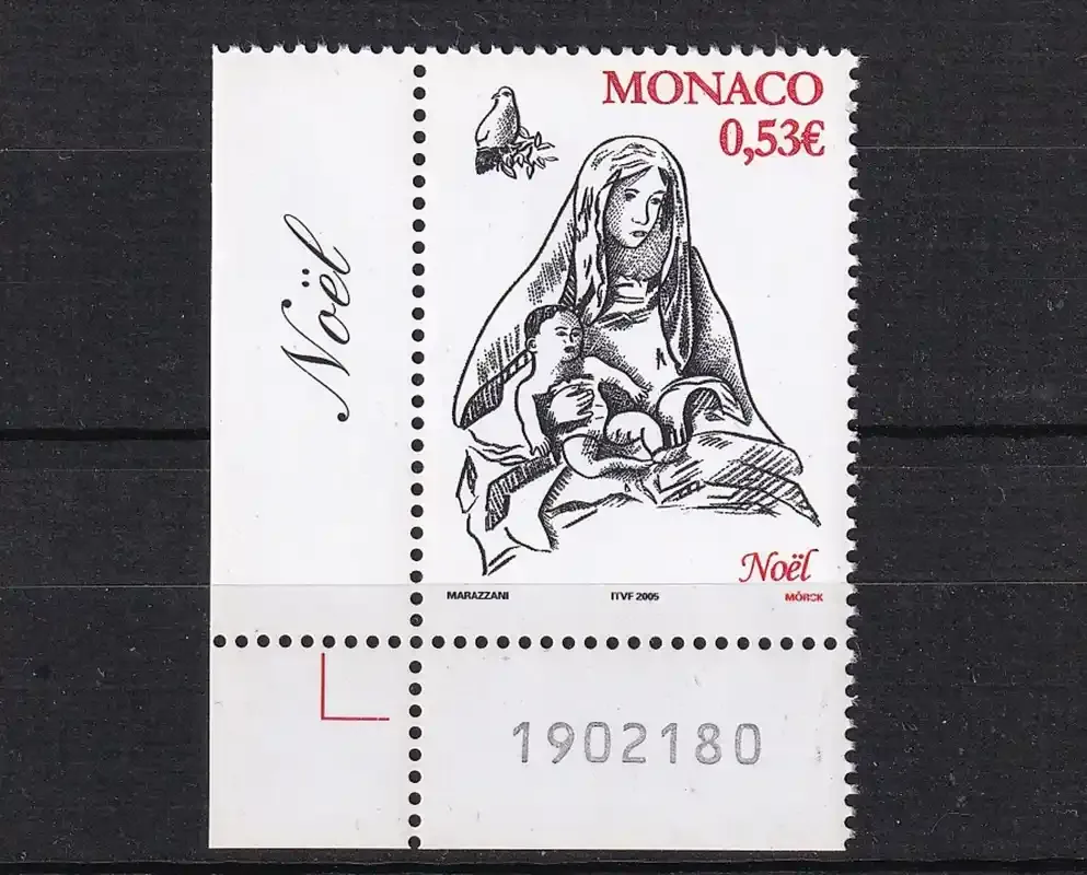 Monaco 2005 Christmas-MNH(**)