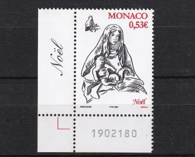 Monaco 2005 Christmas-MNH(**)