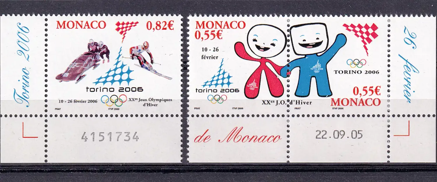 Monaco 2006 Winter Olympic Games - Turin, Italy-MNH(**)