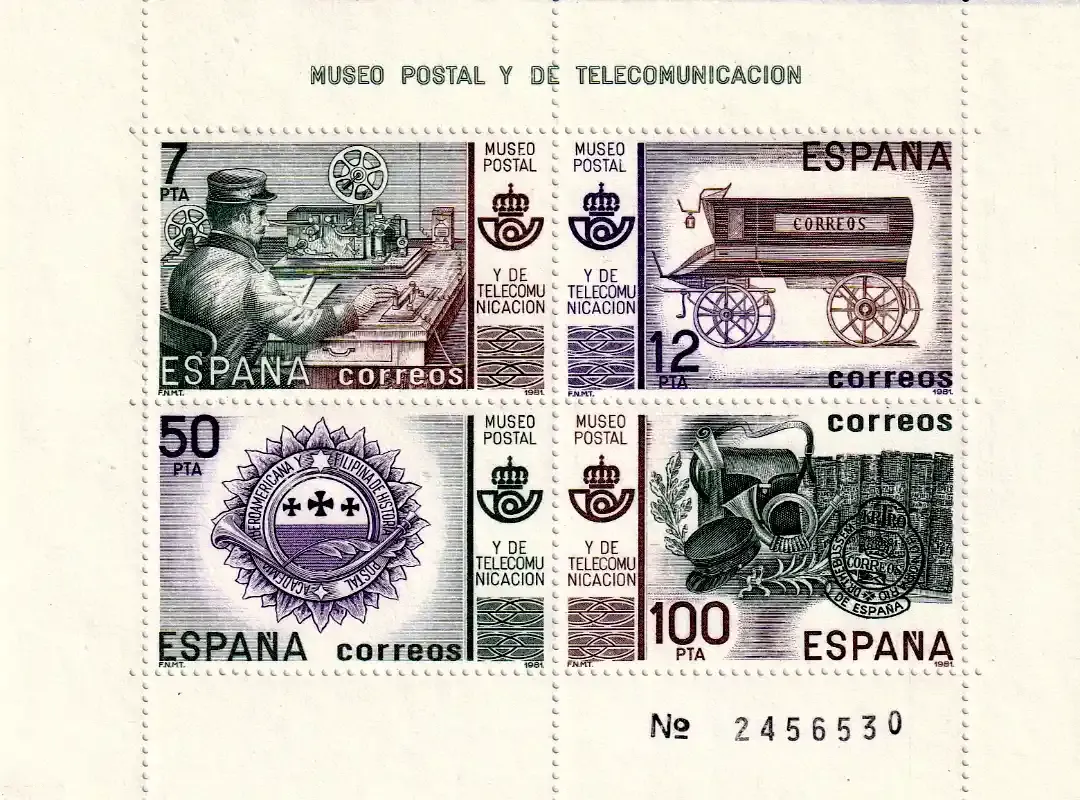 Spain 1981 Postal and Telecommunication Museum (SS)-MNH (**)