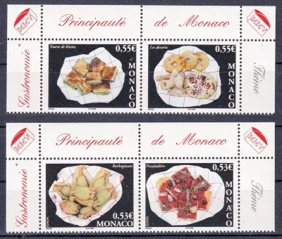 Monaco 2005 EUROPA Stamps - Gastronomy/Food, Healthy Living-MNH(**)
