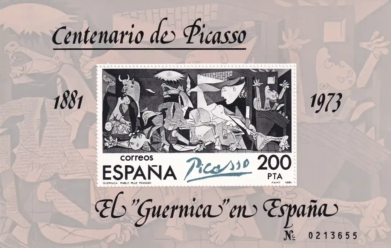 Spain 1981 The 100th Anniv of the Birth of Pablo Ruiz, 1881-1973 (SS)-MNH (**)