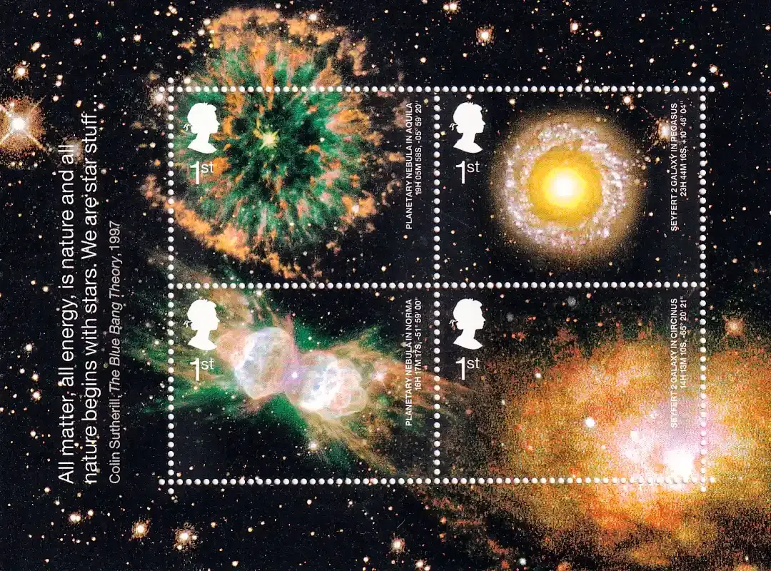 Great Britain 2002 Astronomy (SS)-MNH (**)
