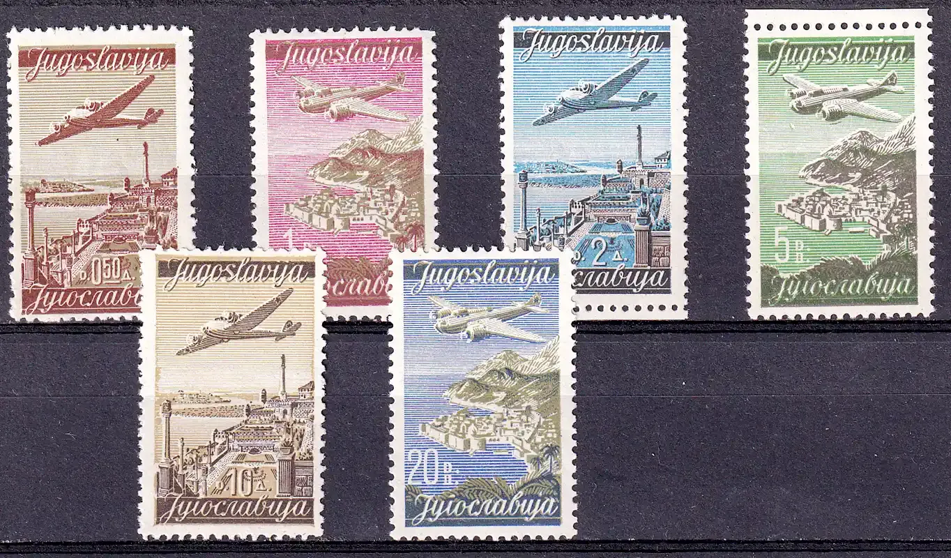 Yugoslavia 1947 Airmail-MNH (**)