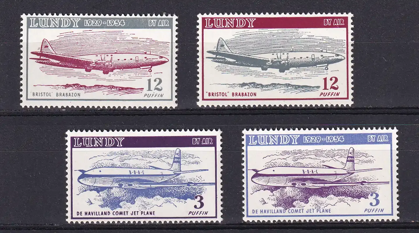Lundy Island (UK) 1955 Airmail-MNH (**)
