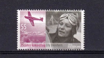 Germany 2010 The 75th Anniversary of the Istanbul-Berlin Flight by Elly Beinhorn-MNH (**)