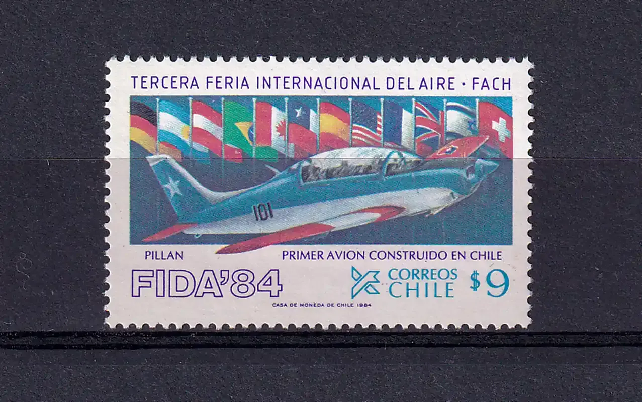 Chile 1984 The 3rd International Aeronautical Fair-MNH (**)