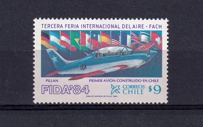 Chile 1984 The 3rd International Aeronautical Fair-MNH (**)