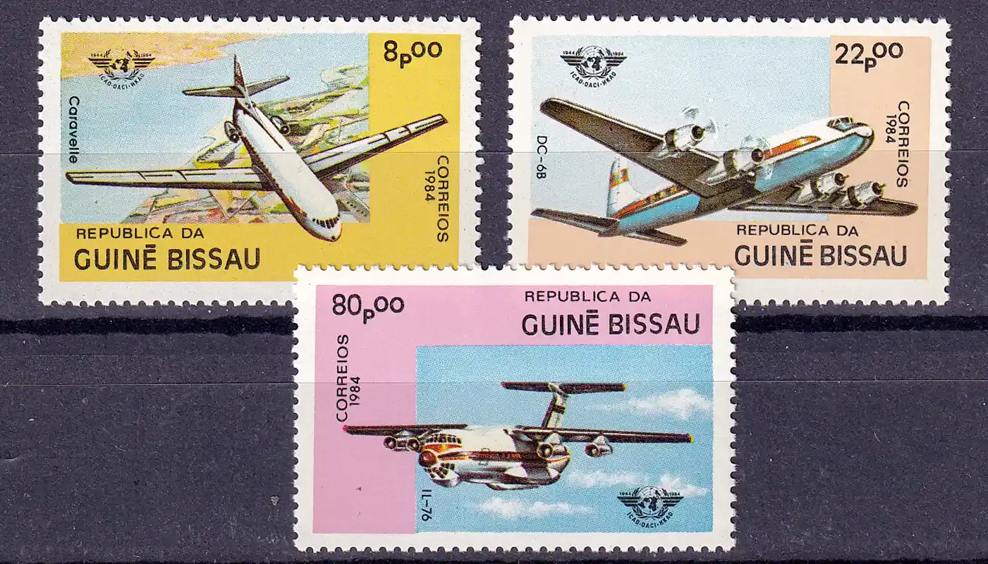 Guinea Bissau 1984 The 40th Anniversary of I.C.A.O. MNH(**)