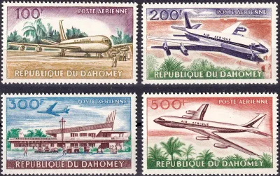 Dahomey 1963 Airmail - Opening of Cotonou Airport-MNH(**) Dahomey 1963 Airmail - Opening of Cotonou Airport-MNH(**)
