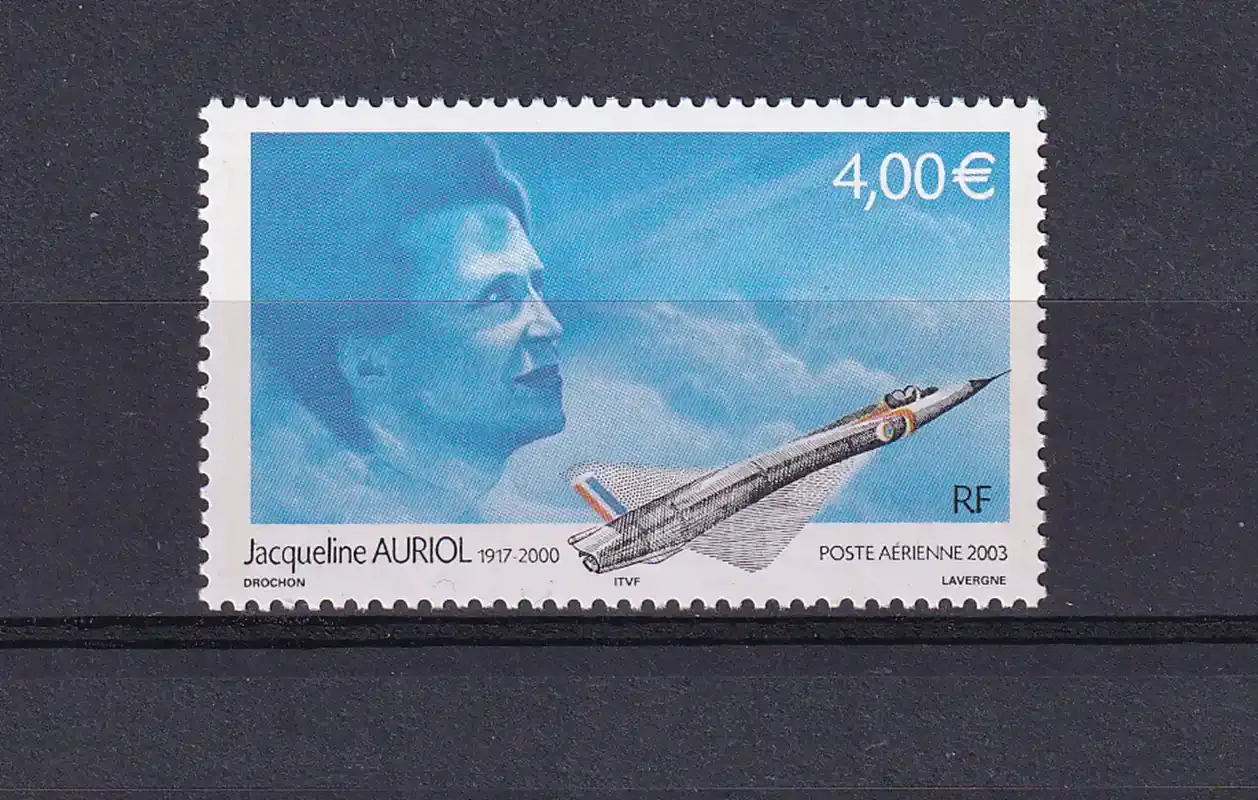 France 2003 Jet-pilot Jacqueline Auriol, 1917-2000 - MNH (**)