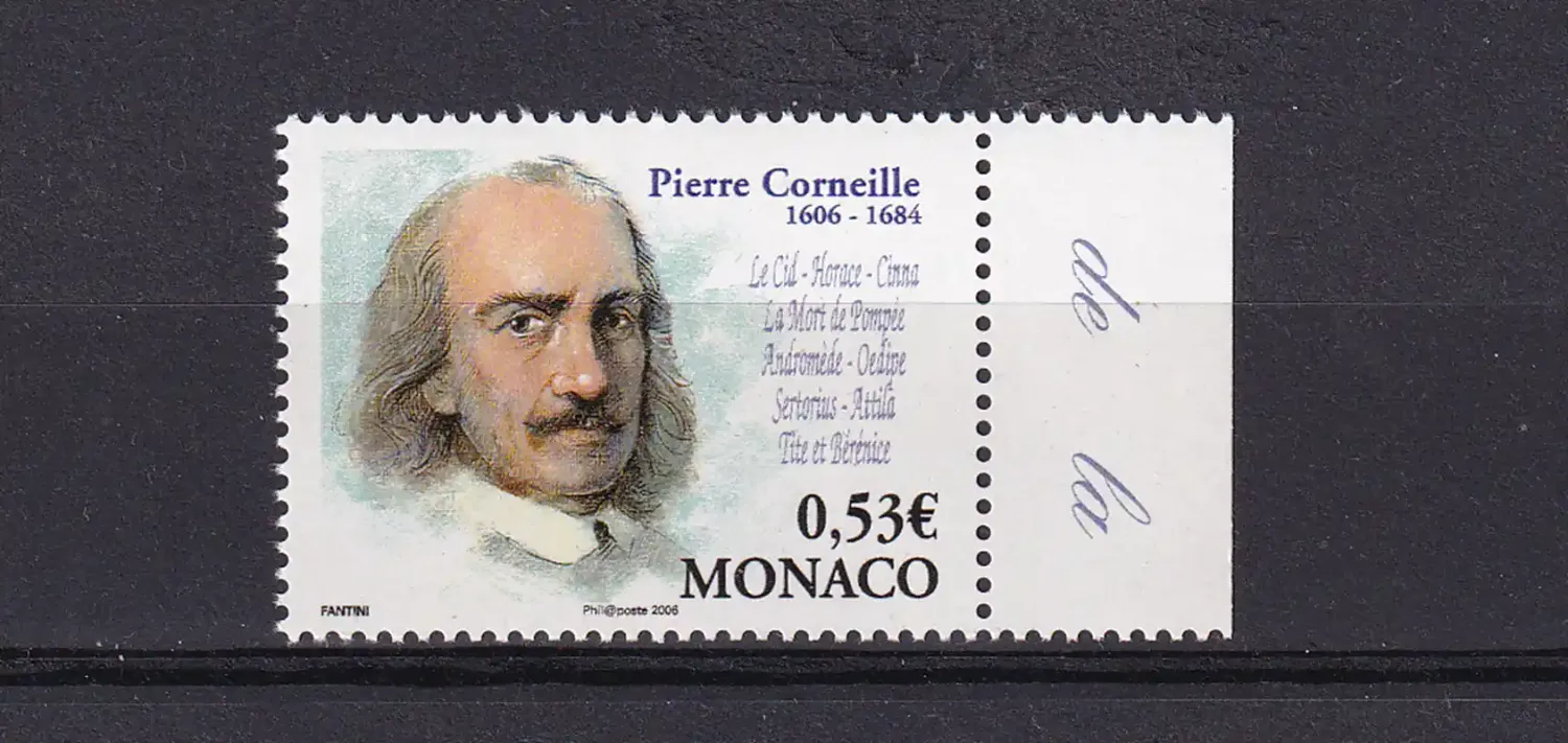 Monaco 2006 The 400th Anniv of the Birth of Pierre Corneille, 1606-1684-MNH(**)