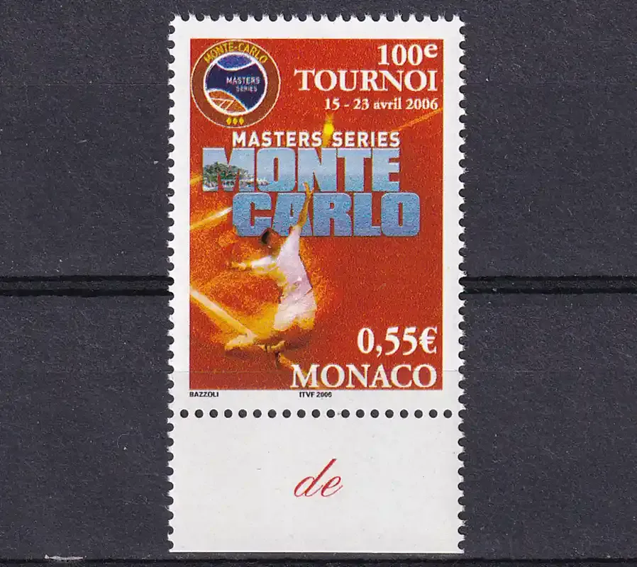 Monaco 2006 Masters Series Monte Carlo-MNH(**)