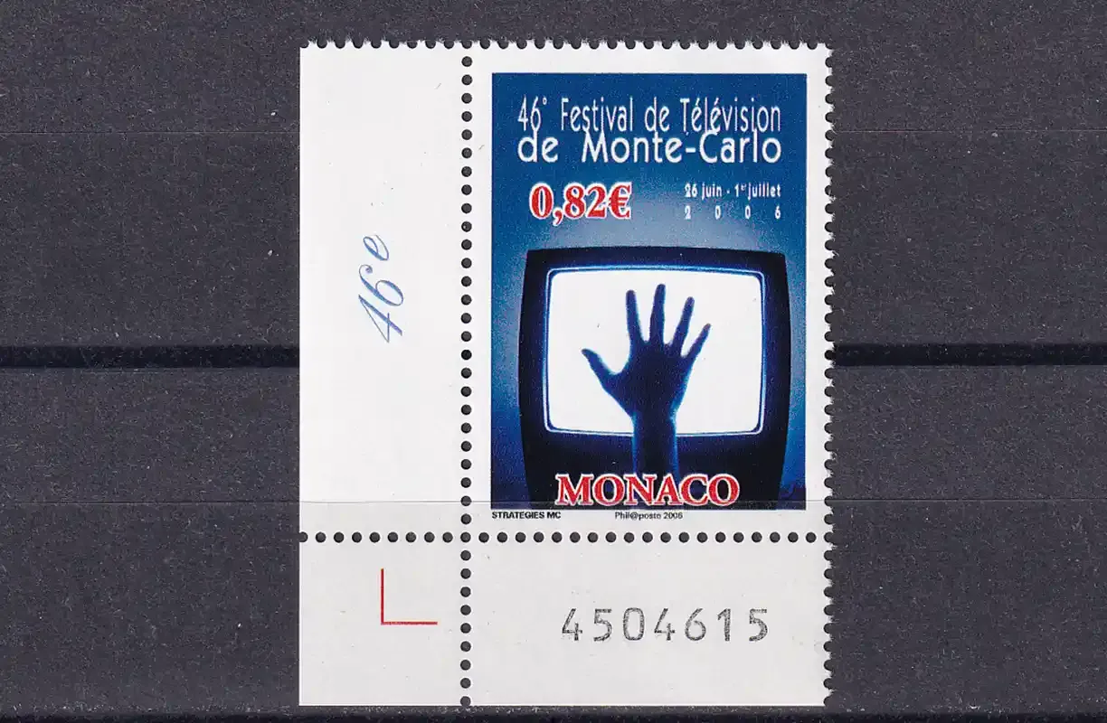 Monaco 2006 The 45th International Television Festival, Monte Carlo-MNH(**)