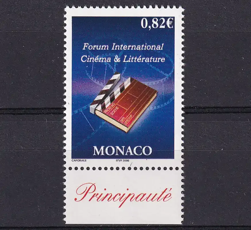 Monaco 2006 International Forum for Film and Literature-MNH(**)