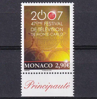 Monaco 2007 The 47th International Television Festival-MNH(**)