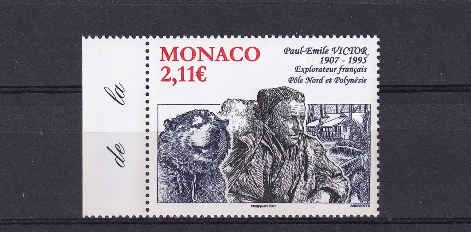 Monaco 2006 The 100th Anniv of the Birth of Paul-Emile Victor, 1907-1995-MNH(**)