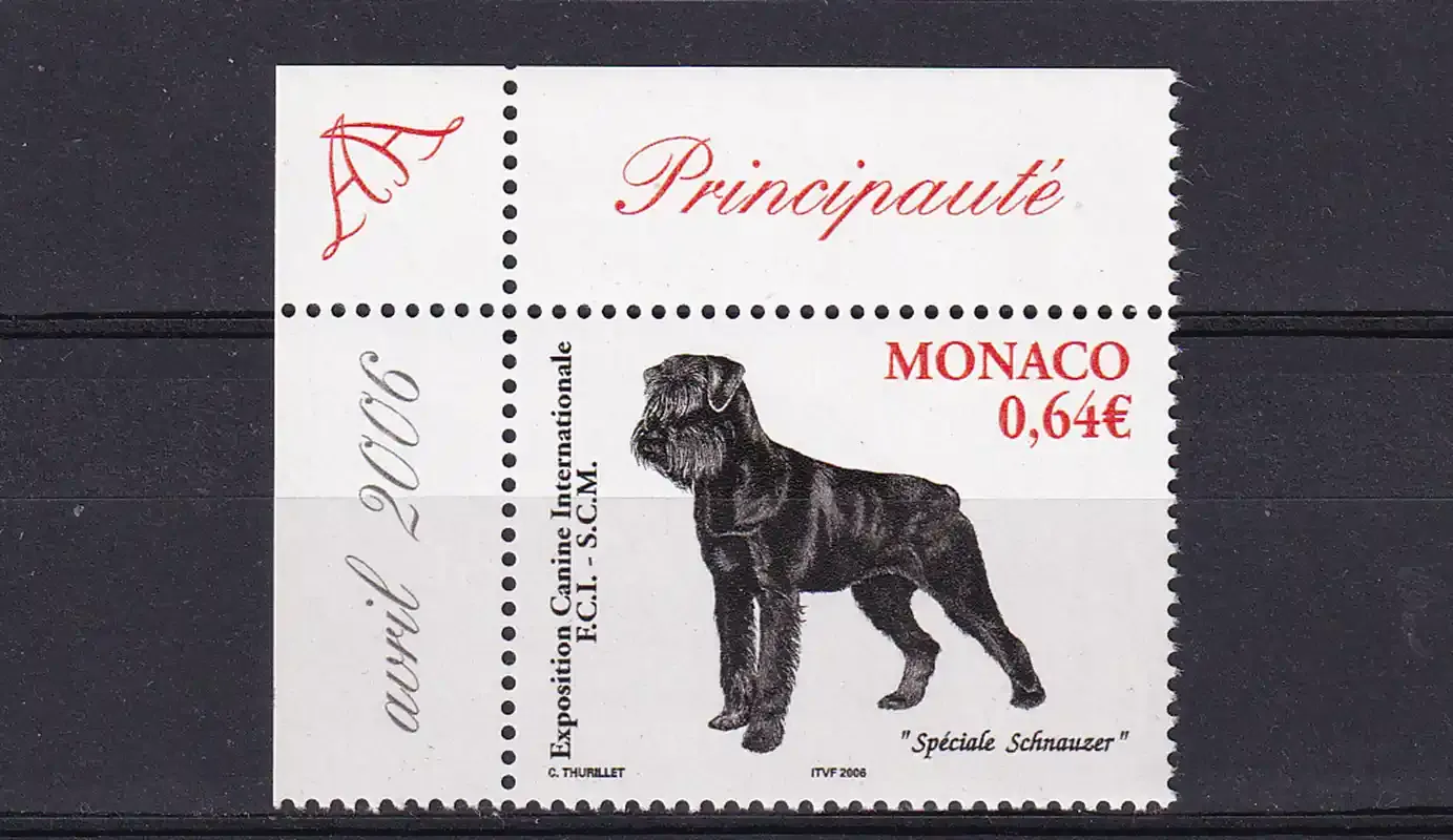 Monaco 2006 International Dog Show-MNH(**)