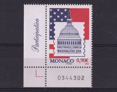 Monaco 2006 International Stamp Exhibition WASHINGTON 2006-MNH(**)