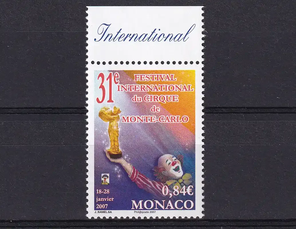 Monaco 2006 The 31st International Circus Festival, Monte Carlo-MNH(**)