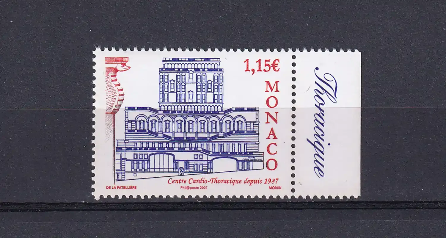 Monaco 2006 The 20th Anniv of the Monaco Cardio-Thoracic Centre-MNH(**)