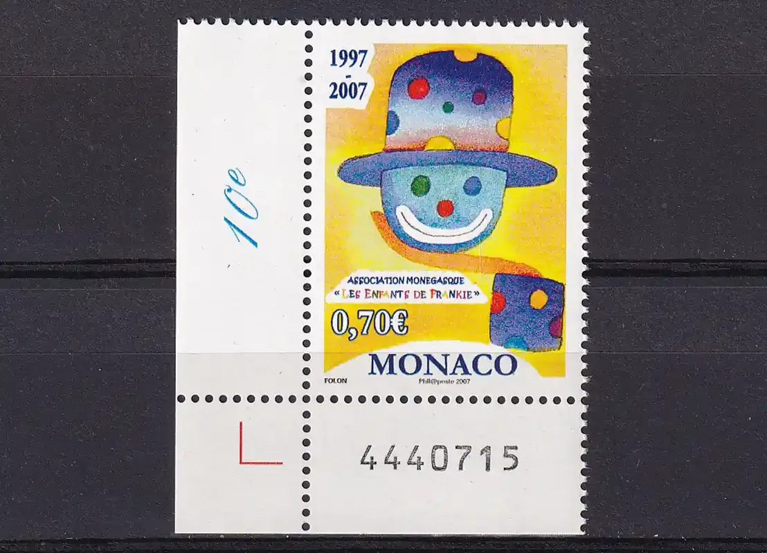 Monaco 2006 The 10th Anniv of the Les Enfants de Frankie Organisation-MNH(**)