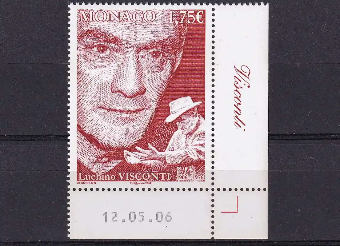 Monaco 2006 The 100th Anniv of the Birth of Luchino Visconti, 1906-1976-MNH(**)
