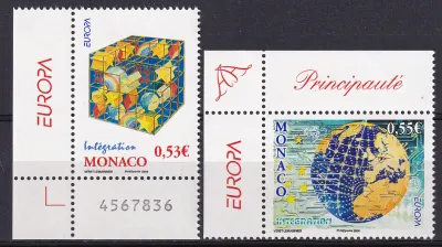 Monaco 2006 EUROPA Stamps - Integration through the Eyes of Young People-MNH(**)