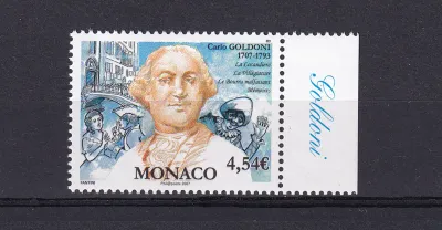 Monaco 2007 The 300th Anniversary of the Birth of Carlo Gondoni, 1707-1793-MNH(**)