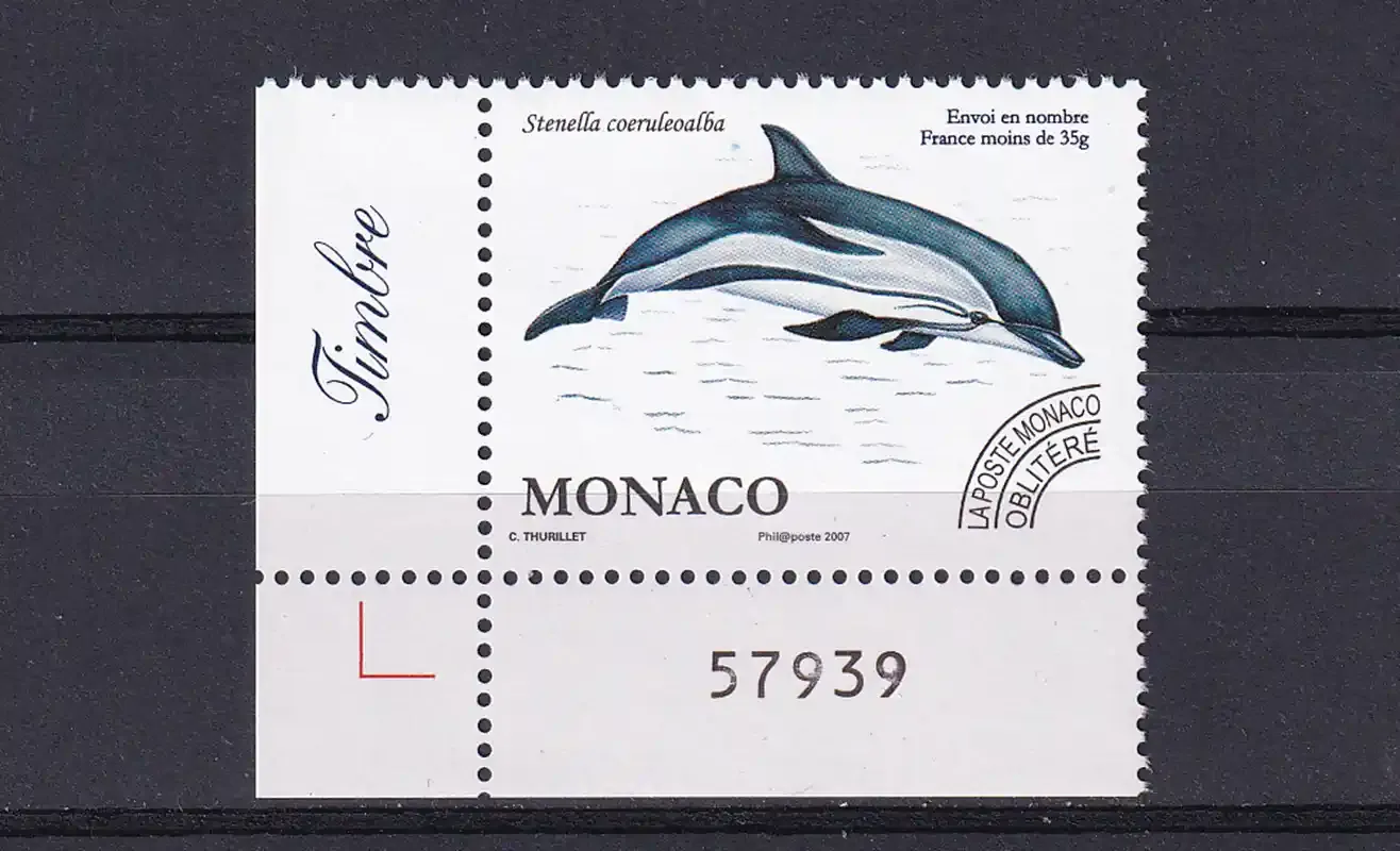 Monaco 2007 Dolphin-MNH(**)