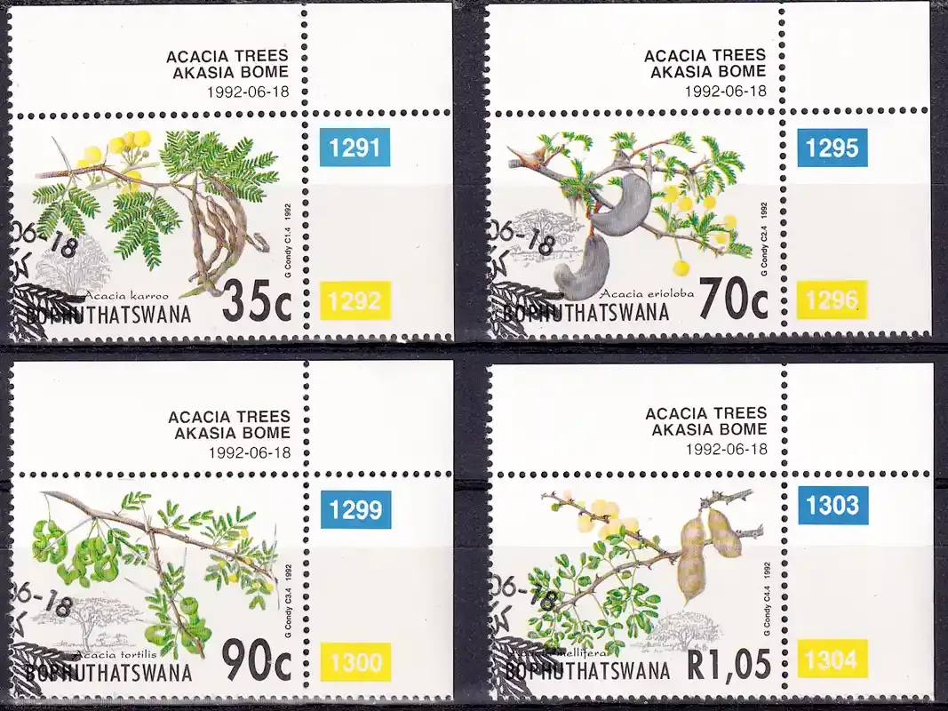 South Africa (Bophuthatswana) 1992 Acacia Trees. MNH(**)