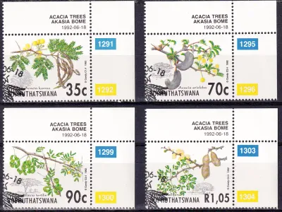 Bophuthatswana 1992 Acacia Trees. MNH(**) Bophuthatswana 1992 Acacia Trees. MNH(**)