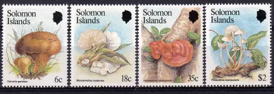 Solomon Islands 1984 Mushrooms. MNH(**) Solomon Islands 1984 Mushrooms. MNH(**)