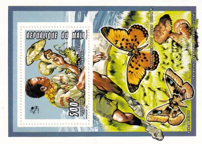Mali 1995 Scout Jamboree, Butterflies (ss) #4. MNH(**) Mali 1995 Scout Jamboree, Butterflies (ss) #4. MNH(**)