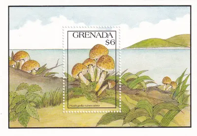 Grenada 1991 Mushrooms. (SS). MNH(**) Grenada 1991 Mushrooms. (SS). MNH(**)