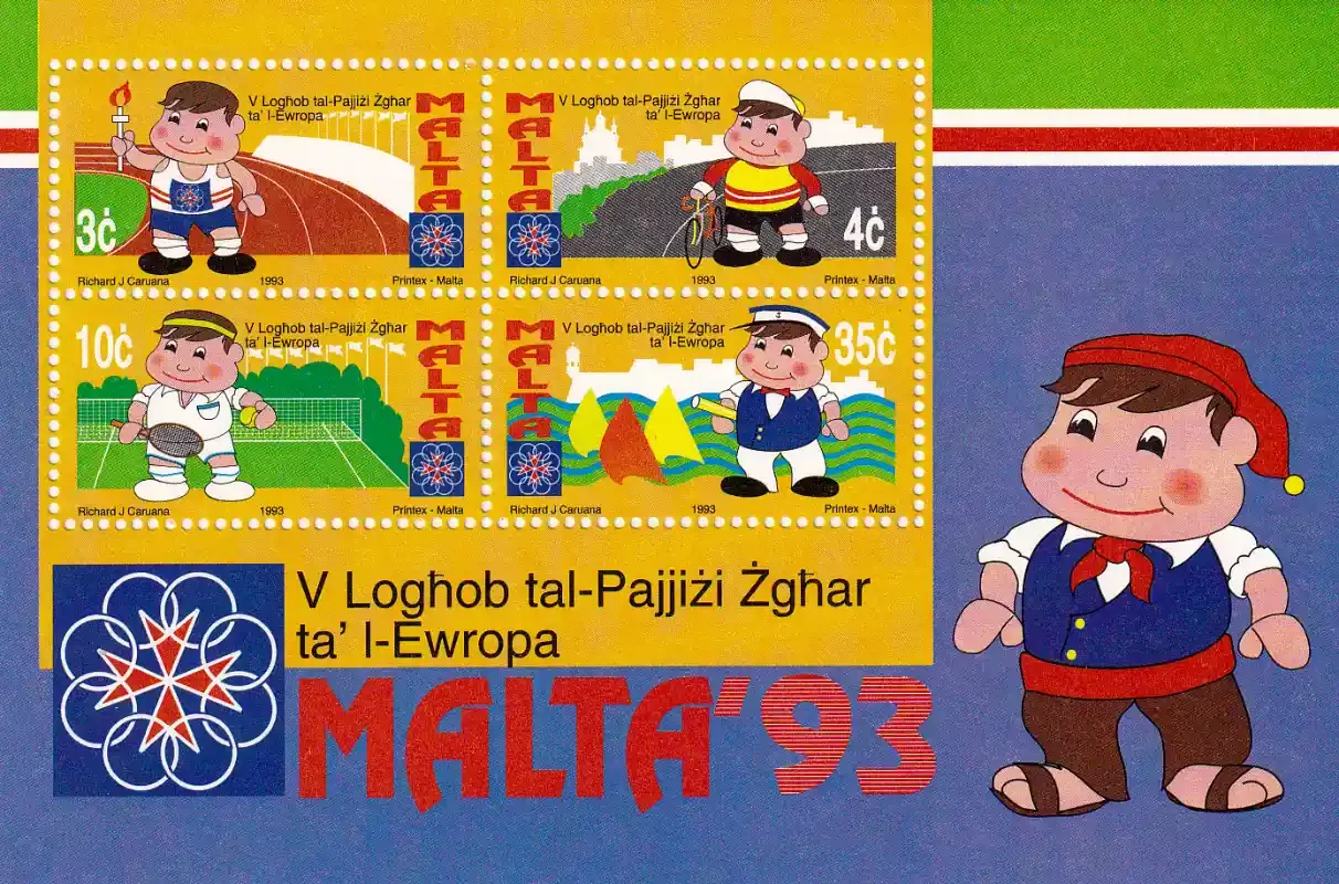 Malta 1993 Olympic Games for Small States In Europe. MNH(**)