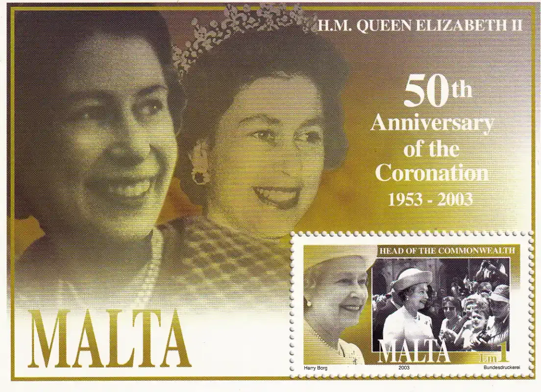 Malta 2003 The 50th Anniv of the Coronation of the Queen. MNH(**)